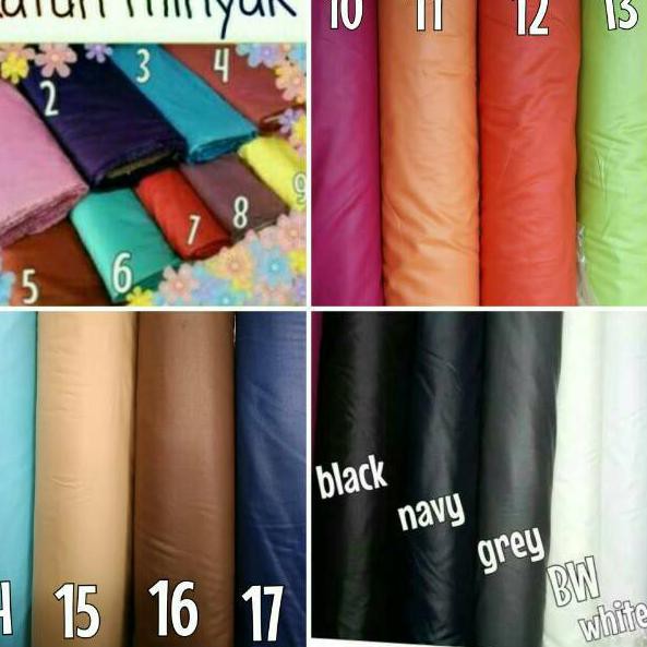 Wow Murah Meriah Kain Katun Minyak Polos Lebar 150cm Kain Katun Polos Harga Per Meter Shopee Indonesia