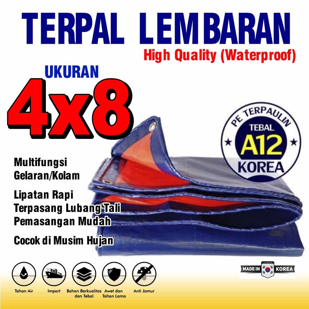 Jual Terpal Ukuran X Meter A Lembaran Berkualitas Terpal Plastik