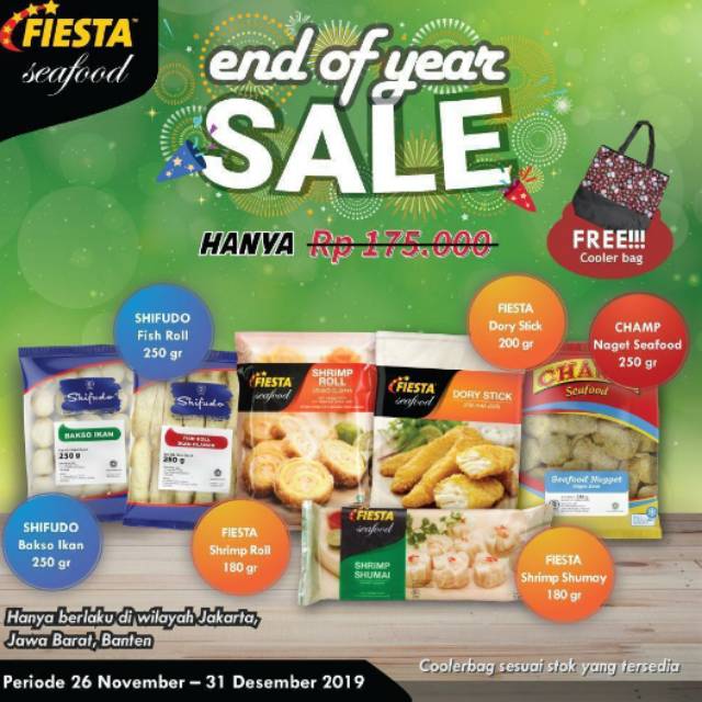 

Fiesta End Of Year sale