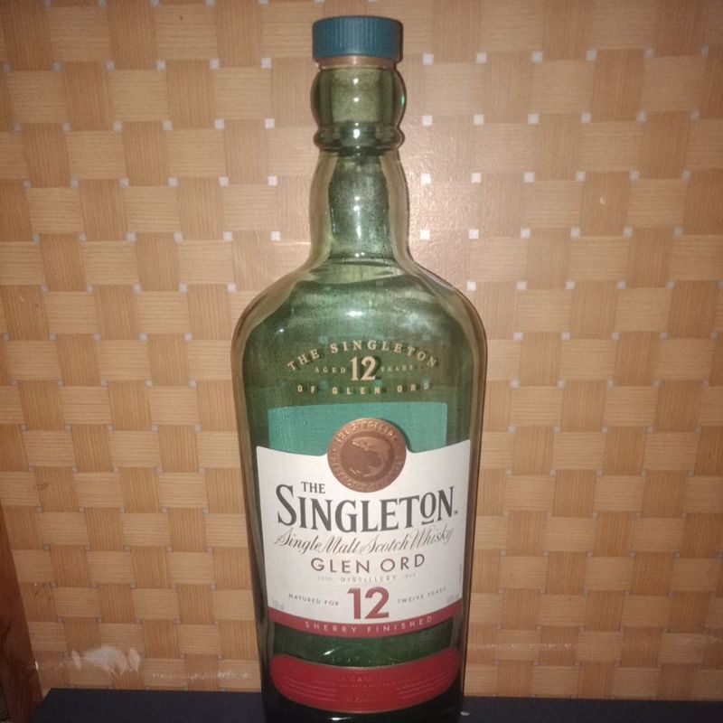 PROMO !!! Botol miras import bekas / botol bekas minuman impor / botol kosong unik merk luar-singleton12