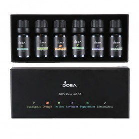 DCEA Minyak Aromatherapy 6 in 1 Essential Fragrance Oil 10ml - RH-36