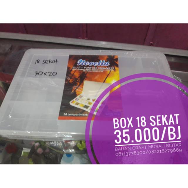 Box 18 sekat