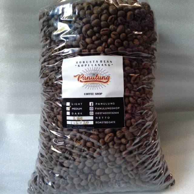 

ROBUSTA BEAN "LANANG" ROAST GRADE A || 900GR