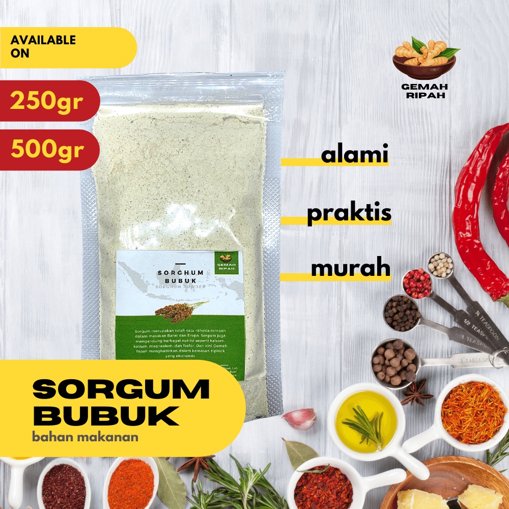 

Biji Sorgum Bubuk 250gram 500gram 1kg Tepung Sorgum Bubuk Bahan Pokok Kesehatan Diet Gluten Free Makanan Bumbu Penyedap Rasa Cemilan Bahan Roti Tepung Protein Tinggi Terigu Protein Tinggi Sorgum Kering Sorgum 1kg Obat Diabetes Beras Grade A