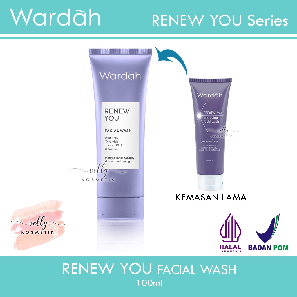 Wardah Renew You Facial Wash 100ml