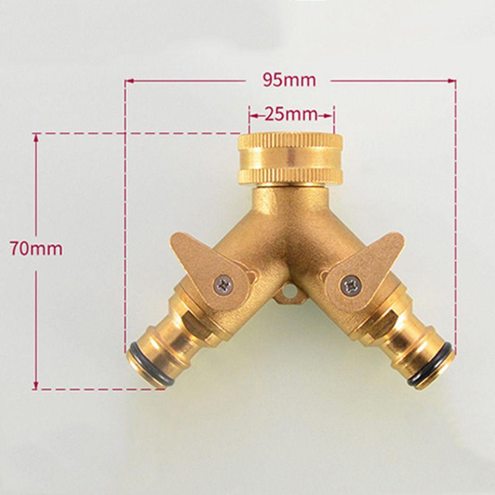 Suyo Katup Splitter Pipa Air Bentuk Y Untuk Irigasi Taman