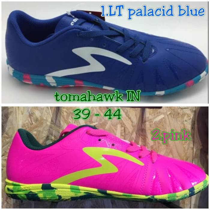 Sepatu Futsal SPECS TOMAHAWK IN Original Rainbow 2016 - Hitam- 38