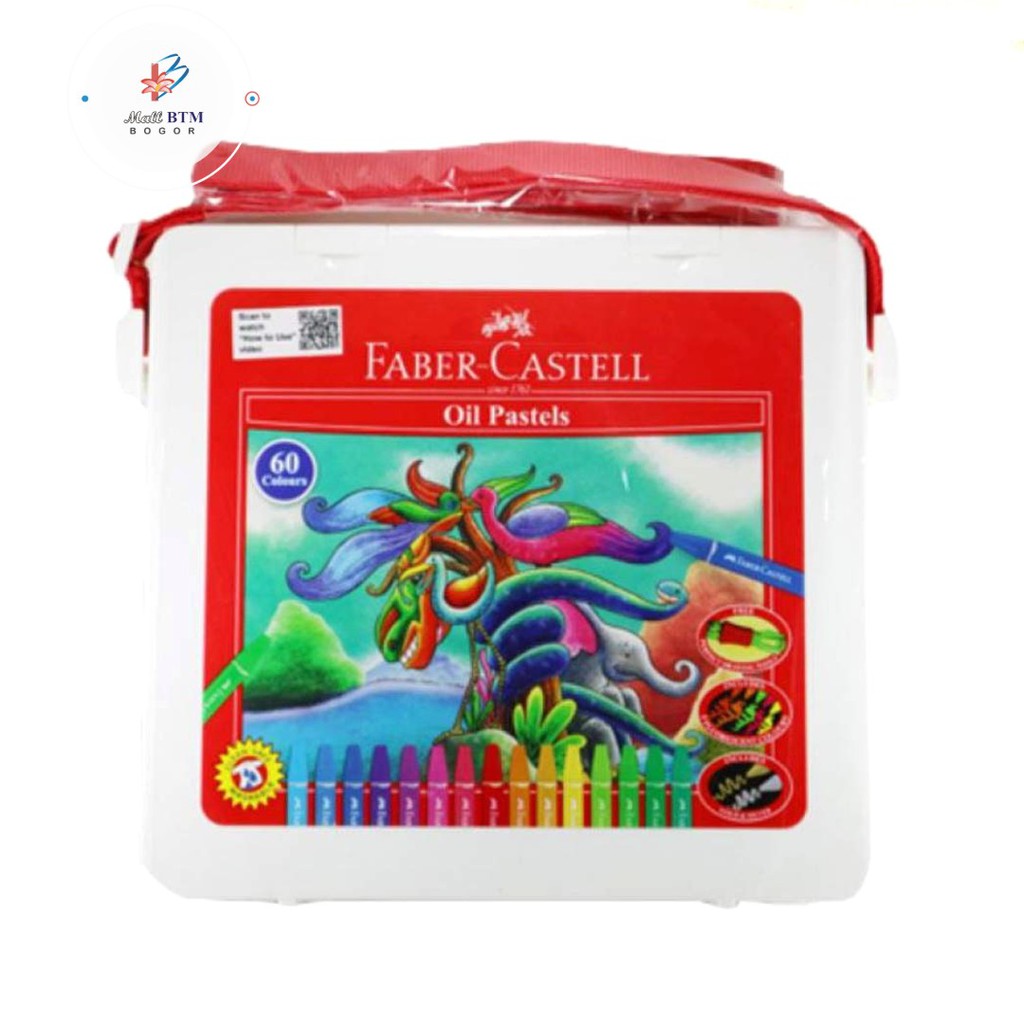 

Crayon Faber Castell 60 warna /Oil Pastel Hexagonal