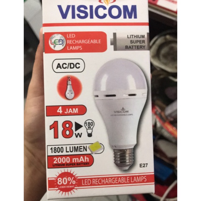 Lampu Emergency LED VISICOM 18Watt