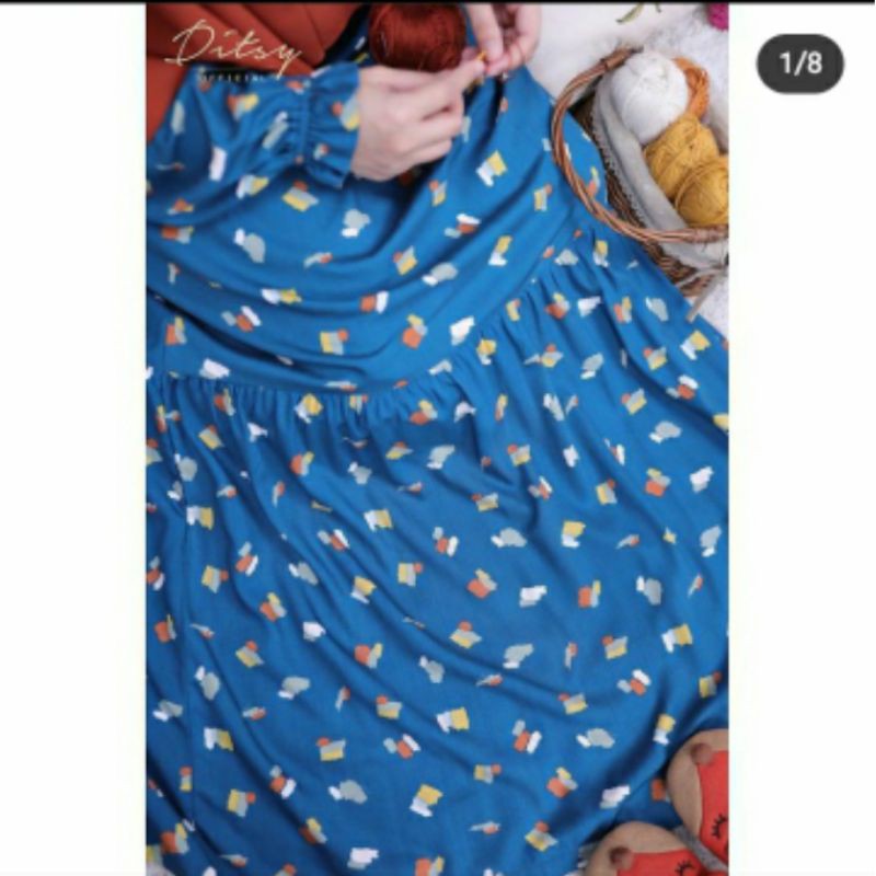 DITSY PAINT MIDNIGHT XL