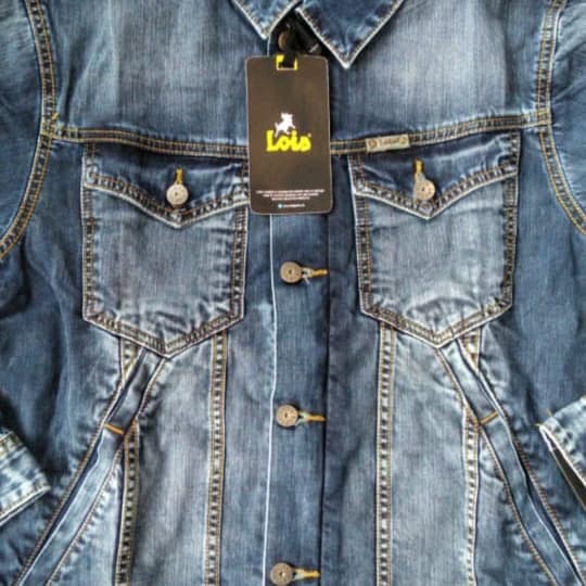 JAKET DENIM LOIS ORIGINAL MJF111 - Biru, S