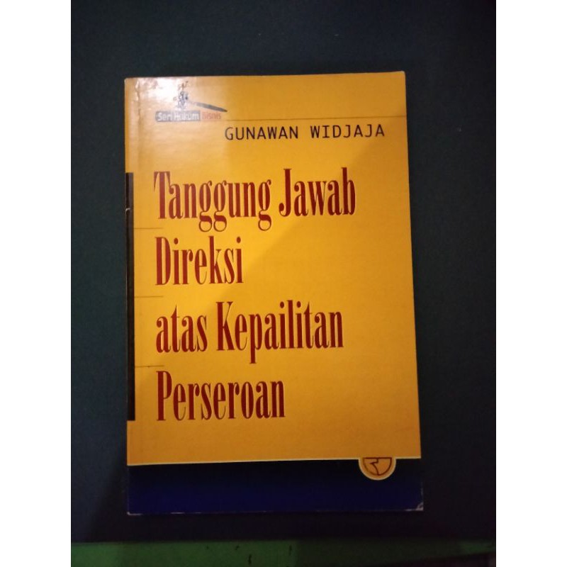 Tanggung Jawab Direksi Atas Kepailitan Perseroan