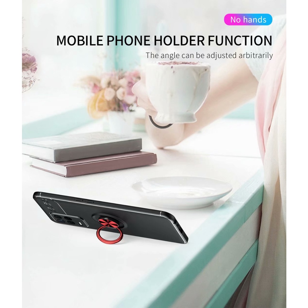 Realme 8 iRing Invisible TPU Soft Case