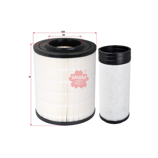 Filter Udara Canter PS125 PS136 PS110 Turbo Sakura A-1088