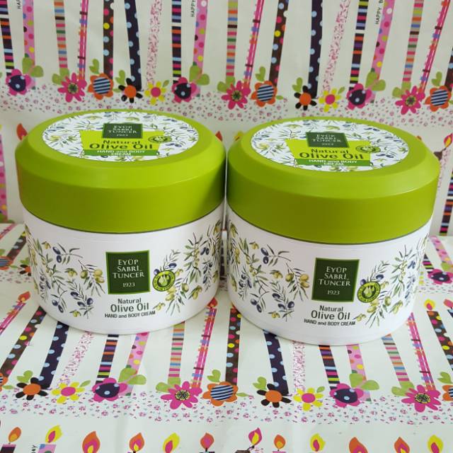 EYUP SABRI TUNCER NATURAL OLIVE OIL HAND and BODY CREAM From TURKEY 250ml