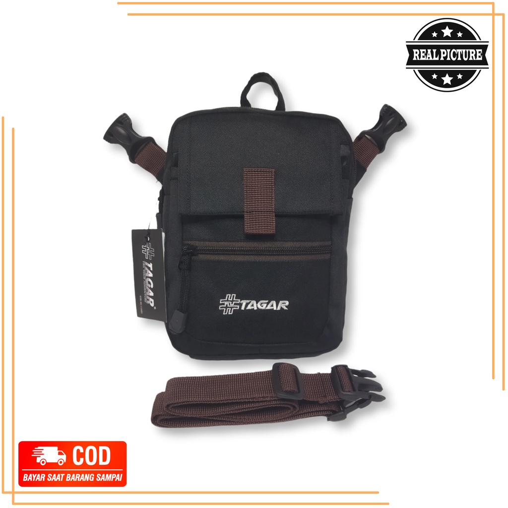 Tas Selempang Slingbag Pouch Bag Authentic TAGAR SB-02 Tas Selempang Casual TAGAR