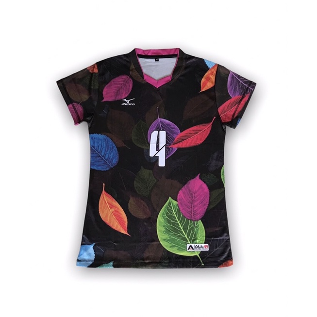 Jersey Voli Cewek Atasan Voli Cewe Fullprint
