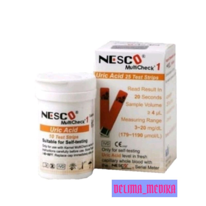 Strip Asam Urat Nesco / Strip Urid Acid Nesco / Stik Asam Urat Nesco