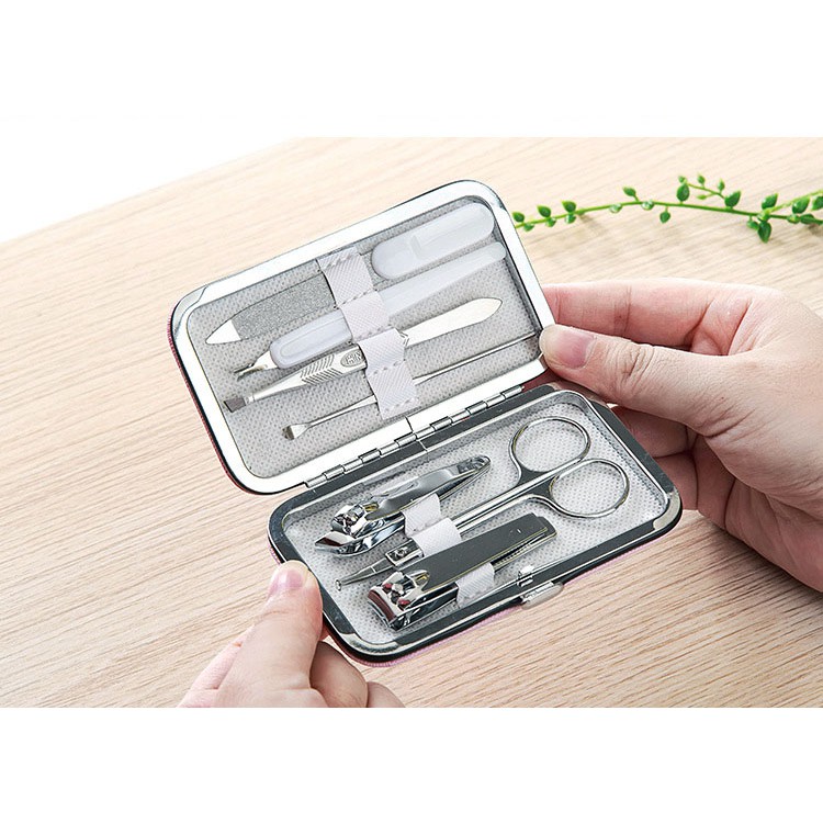 GK-113 Alat Manicure Pedicure Set Lengkap dengan Dompet