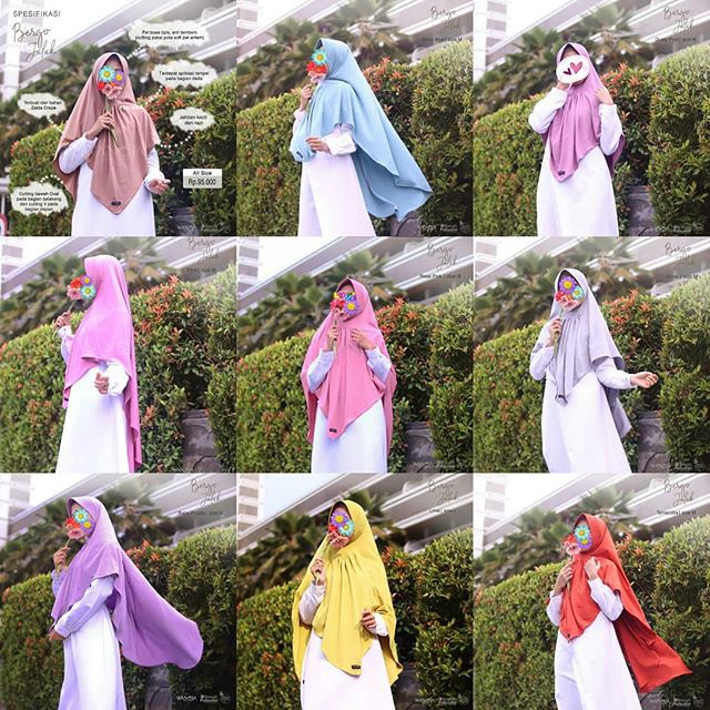 Bergo Jalak By Wanoja Hijab