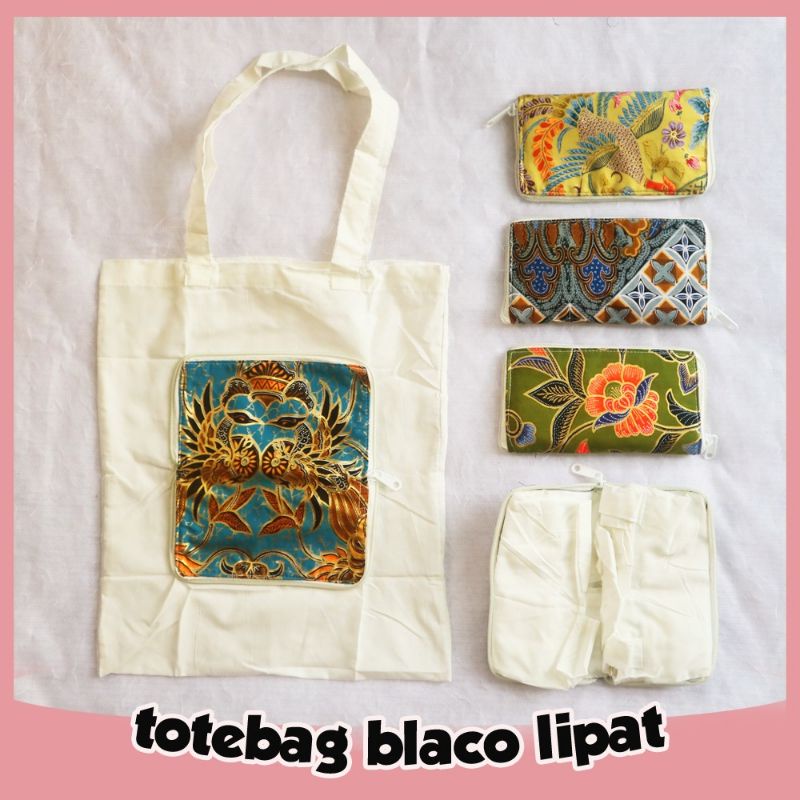 Totebag Blaco Lipat / Tas Blaco Batik