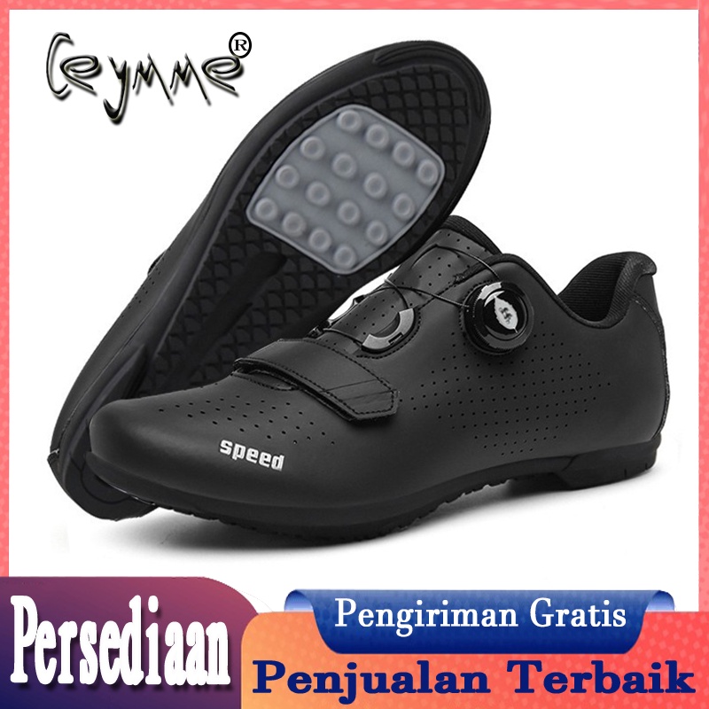 【Tersedia】Sepatu Sepeda Roadbike Non Cleat Murah Cleat Pedal sepatu roadbike cleat sepatu sepeda mtb