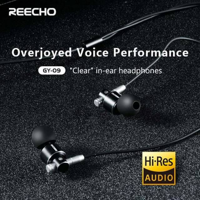 REECHO GY09 with Mic Earphone for Basshead