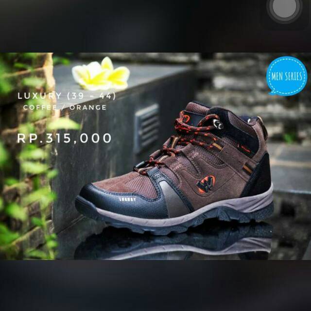 Sepatu gunung willow Luxury coffee/brown sepatu outdoor willow sepatu willow luxury