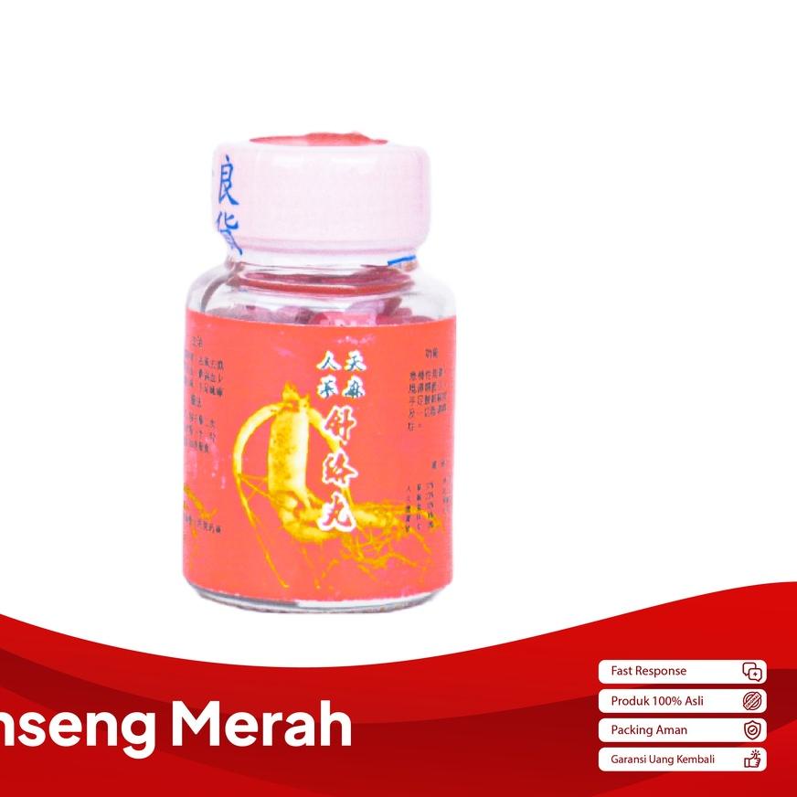 GINSENG MERAH obat saraf kejepit - rematik dan asam urat herbal manjur ✓