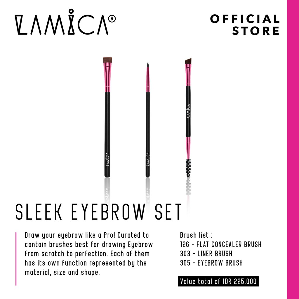 LAMICA Sleek Eyebrow Set