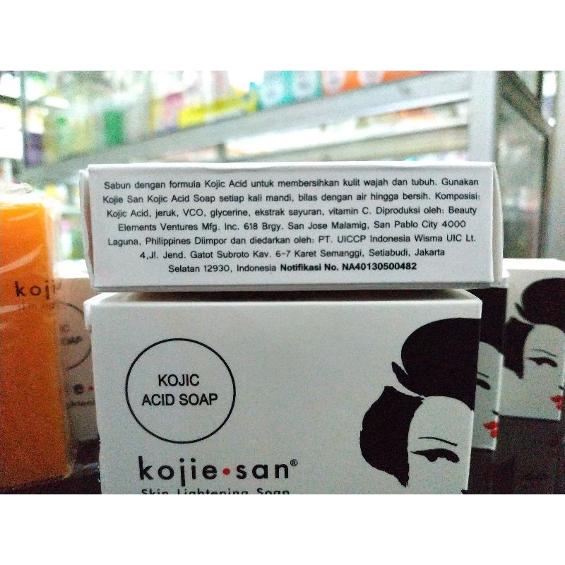 Kojiesan Lightening Soap 65gr | Kojie san | Sabun Pemutih | Sabun Wajah