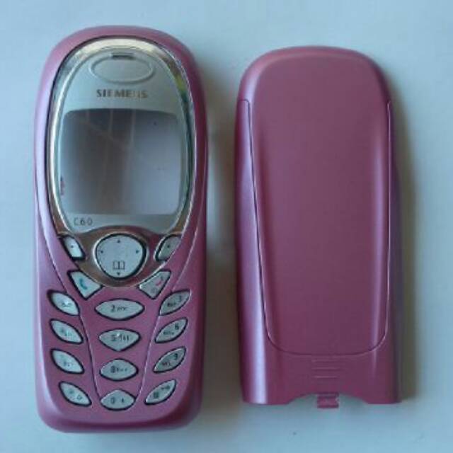 casing siemens c60 pink logo