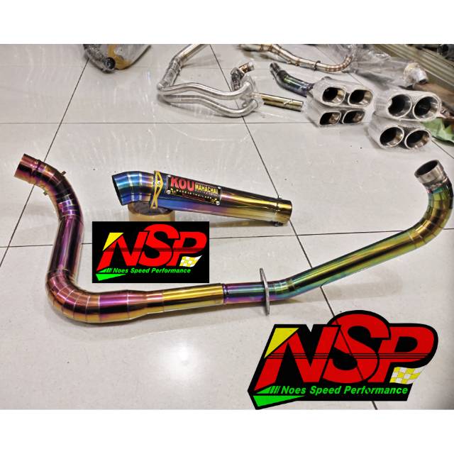 Knalpot kou Cobra pelangi kidal vixion . R15v2 . R15v3 . Cb150r . Cbr150r old new