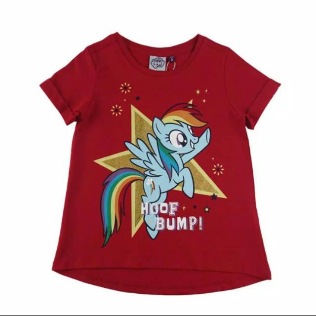 Kids Icon Kaos Anak Perempuan My Little Pony With Printing Detail
