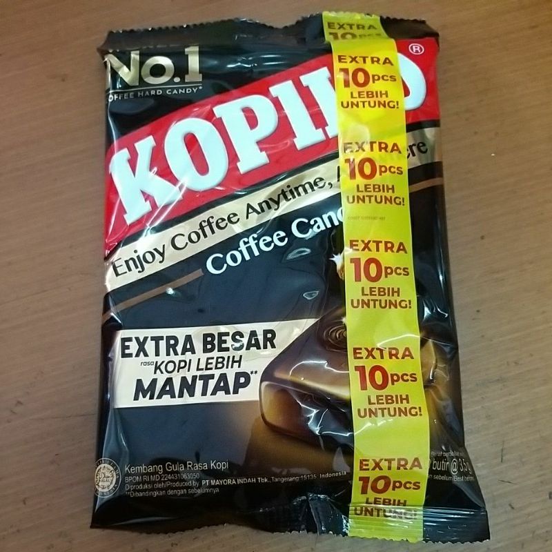 

KOPIKO COFFEE CANDY 175 GRAM ISI 50 / PERMEN KOPI LEZAT