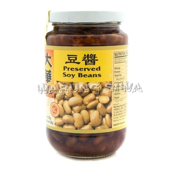 

tai hua preserved soy bean - kedelai awetan 380 gram