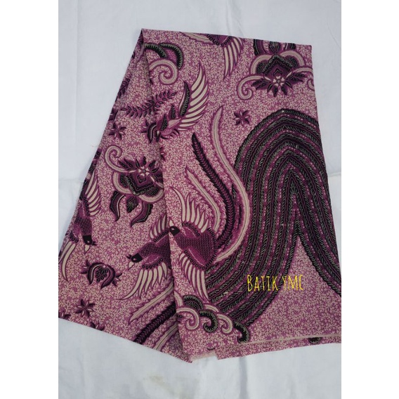 New Motif Batik Lilac Kain Batik Seragam Kain Batik Printing
