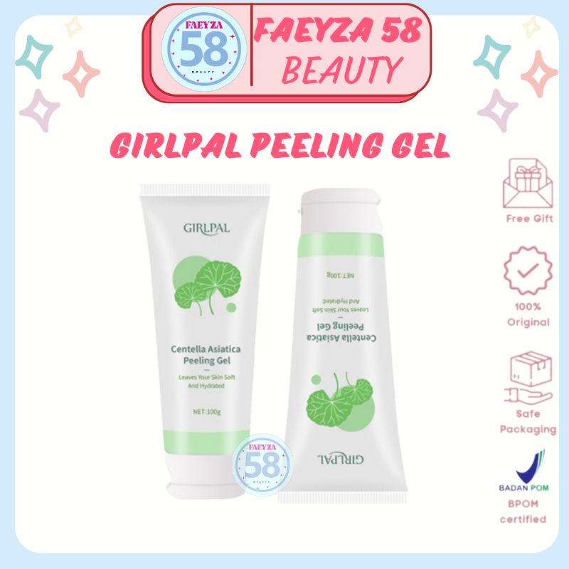 Jual READY‼️ BPOM GIRLPAL Centella Asiatica Peeling Gel 100g Facial