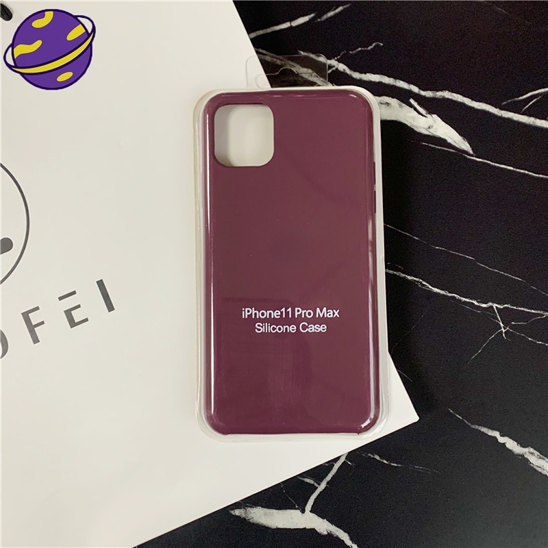 Soft Case Bahan Silikon Anti Jatuh Untuk Iphone 11 12 Pro Max 11 Pro Max 7