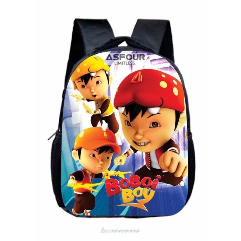 Asfour limitless - Tas Ransel Anak Karakter B0b0ib0y Tas Boboiboy Tas Ransel Sekolah Anak Laki Laki Karakter Boboiboy tas Sekolah