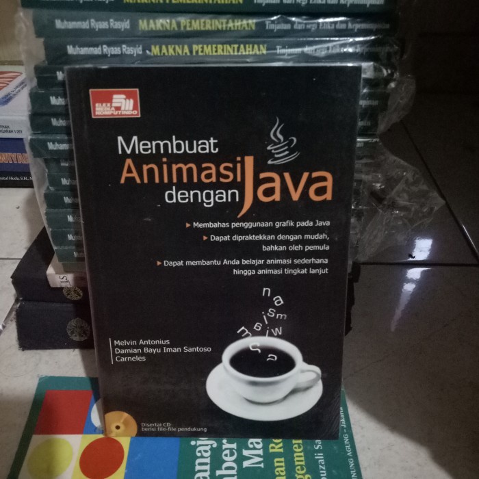 ORI BUKU MEMBUAT ANIMASI DENGAN JAVA. (TANPA CD)