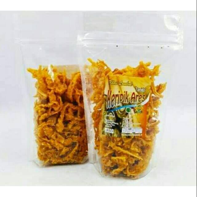 

Keripik Ares khas Lombok super renyah dan gurih, harganya terjangkau