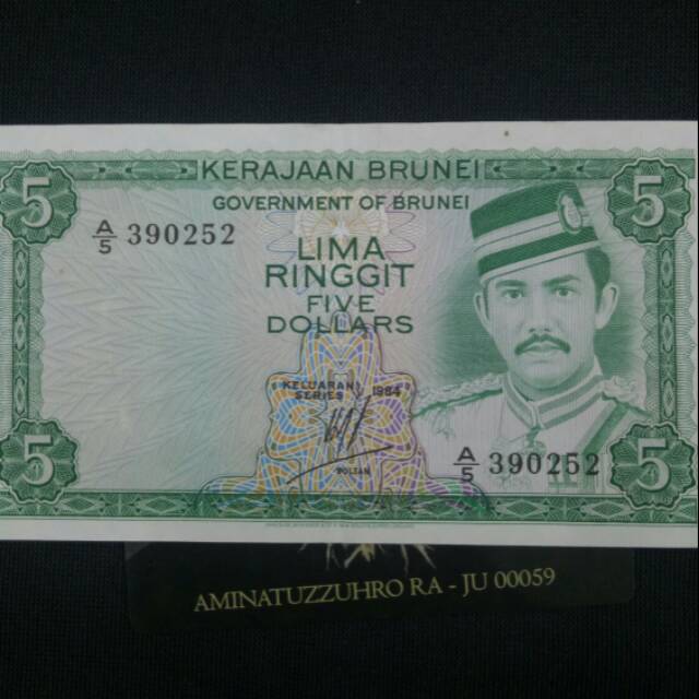 BRUNEI 5 DOLLAR