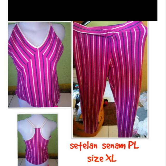 Setelan Senam Preloved
