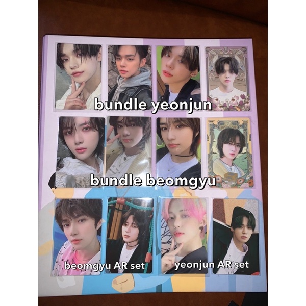 PC PHOTOCARD YEONJUN BEOMGYU AR