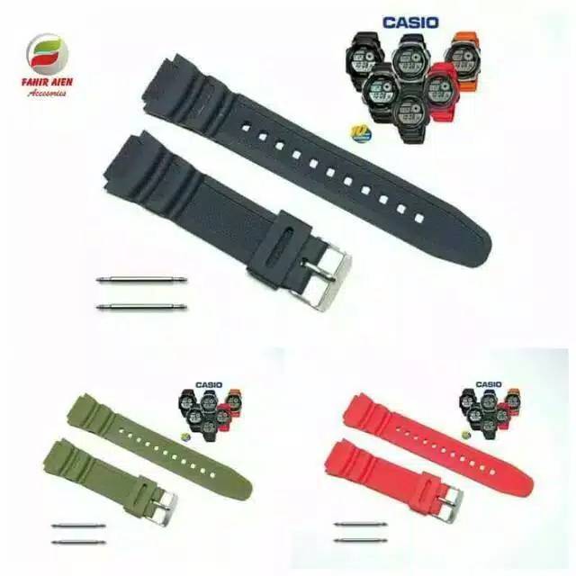 STRAP TALI JAM CASIO SGW-300H SGW-400H SGW300-H SGW400-H SGW 300 H SGW 400 H SGW300H SGW400H FREE 2 