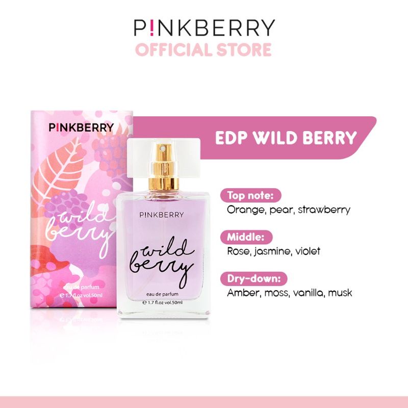 PINK BERRY Eau de Parfume 50ml Parfum Pinkberry Dream Wild Berry Twinkle 50ml