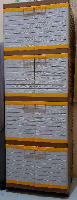 Lemari Plastik Merk Club Mini Susun 4 (khusus Semarang)