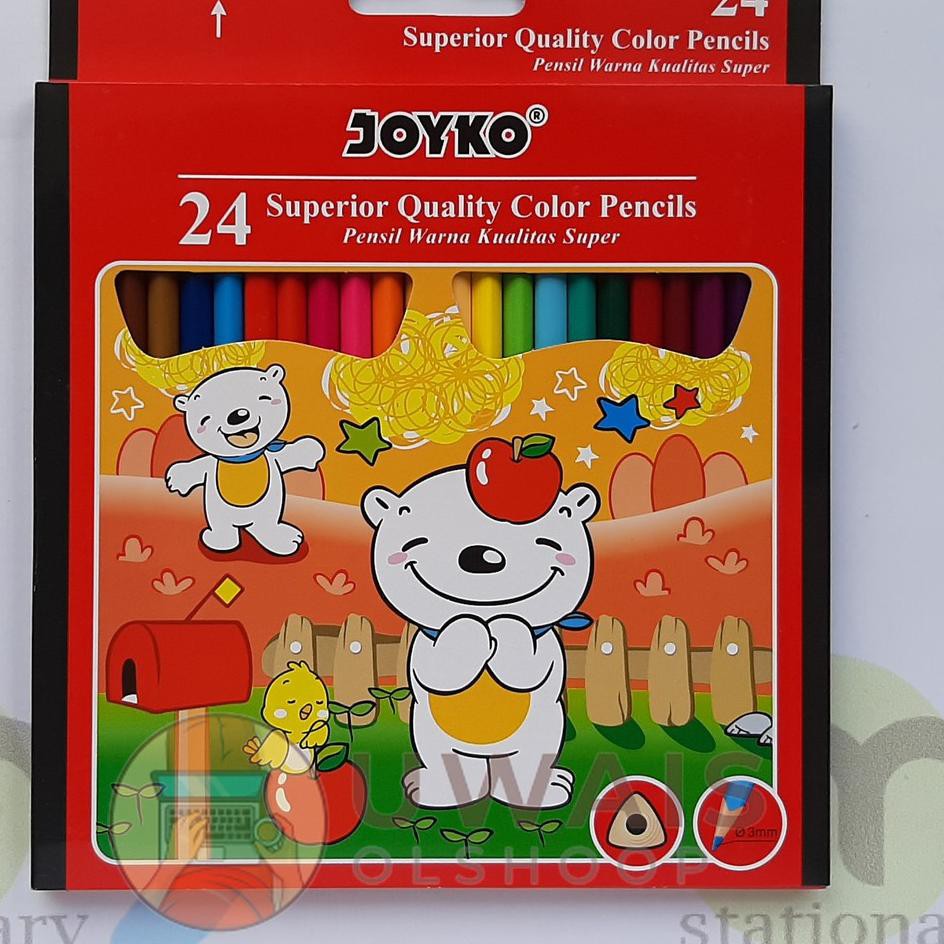 

Sudah READY.. Pensil Warna Joyko 24 Warna
