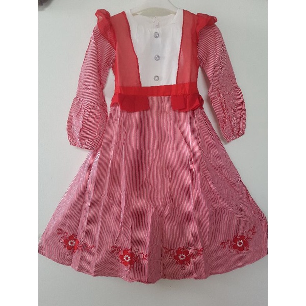 sale Dress muslim anak Sz 6 merk donita